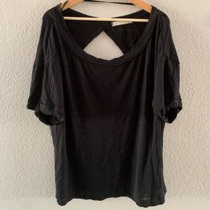 We The Free loose fit cutout t-shirt